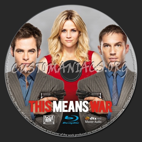 This Means War blu-ray label