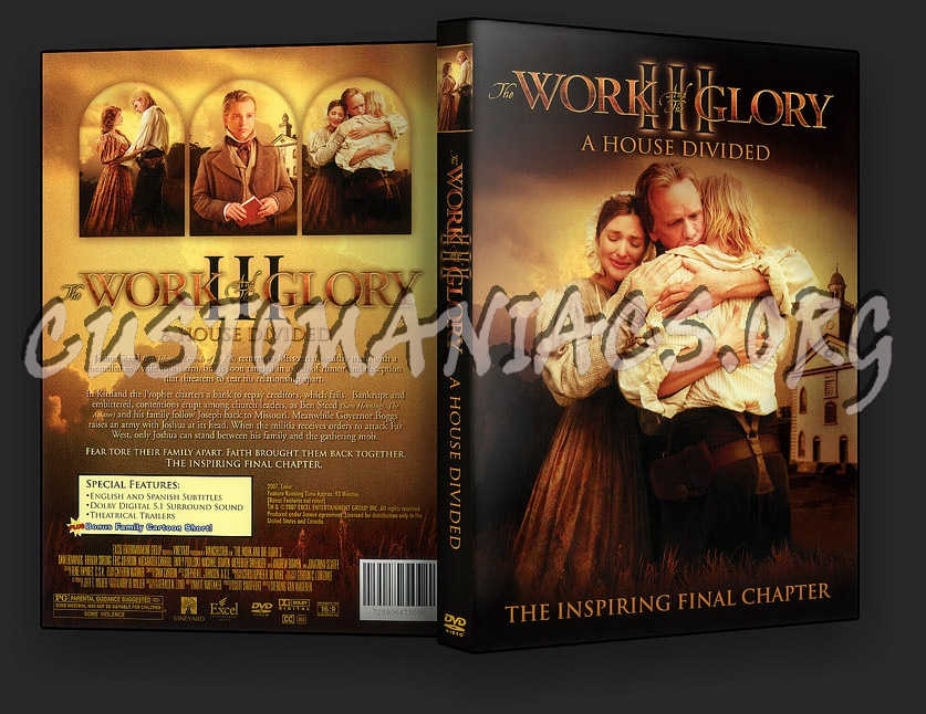 The Work and the Glory III: A House Divided dvd cover