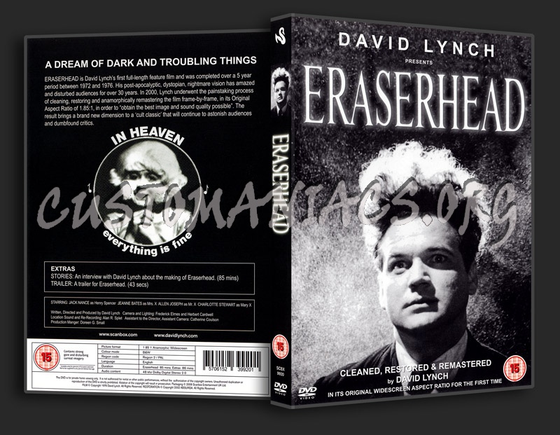 Eraserhead dvd cover