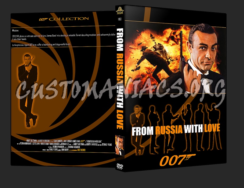 007 James Bond - From Russia with Love dvd cover