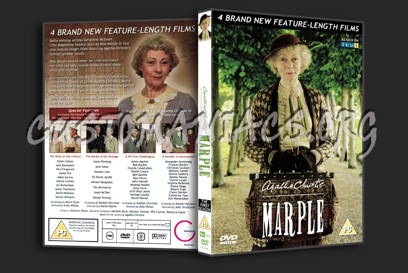 Marple - The Complete First Season dvd cover