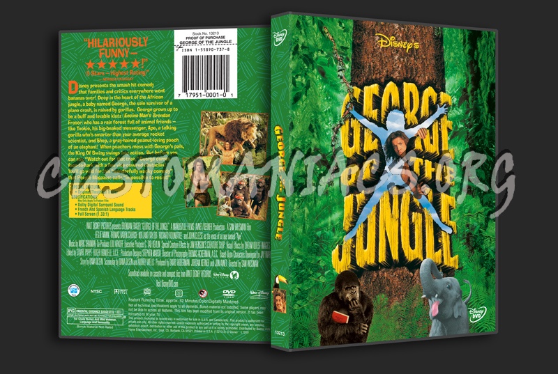 George of the Jungle dvd cover