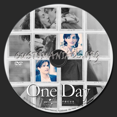 One Day dvd label