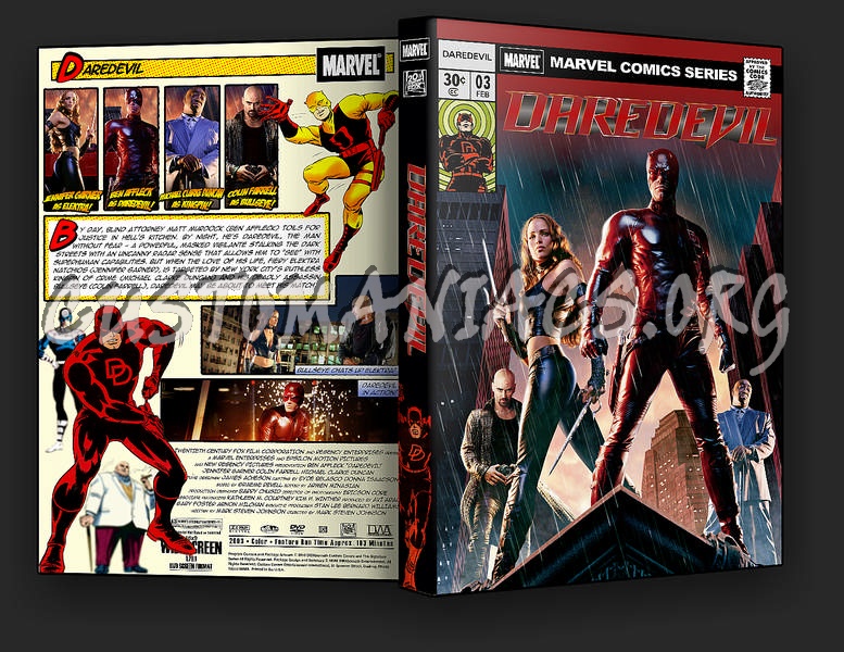 Daredevil dvd cover