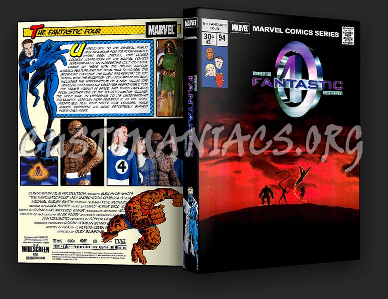The Fantastic Four dvd cover