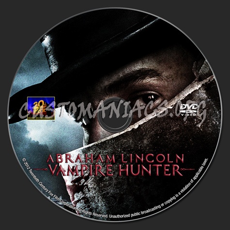 Abraham Lincoln: Vampire Hunter dvd label