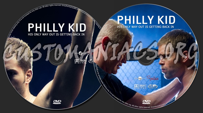 Philly Kid dvd label