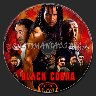 Black Cobra (aka When the Cobra Strikes) dvd label