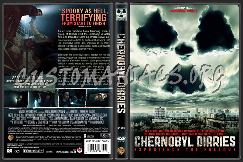 Chernobyl Diaries dvd cover