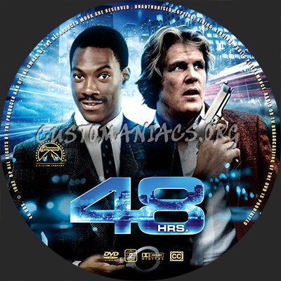 48 Hrs. dvd label