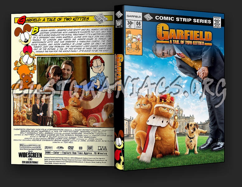 Garfield: A Tail of Two Kitties dvd cover