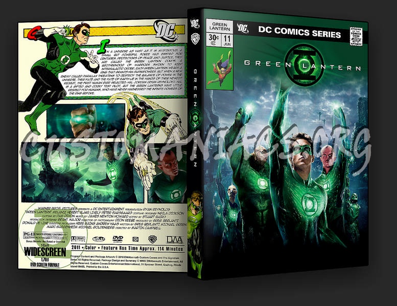 Green Lantern dvd cover