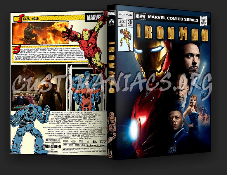 Iron Man dvd cover