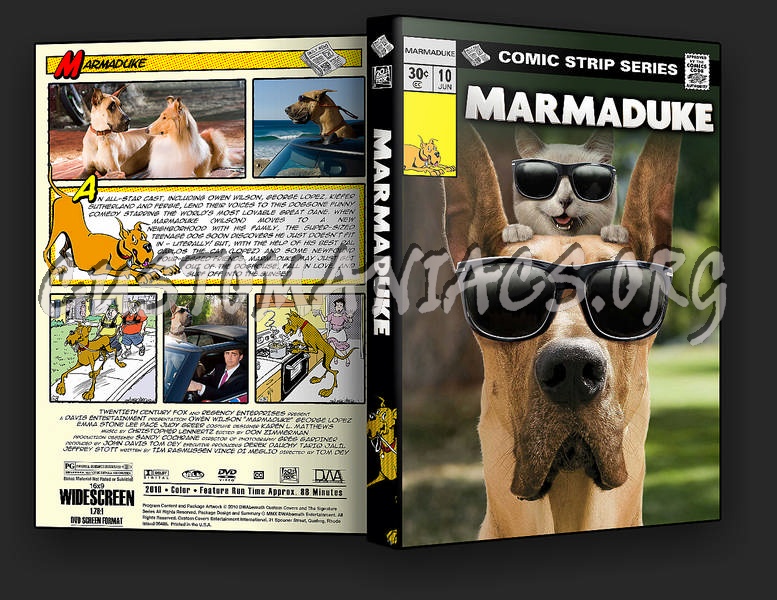 Marmaduke dvd cover