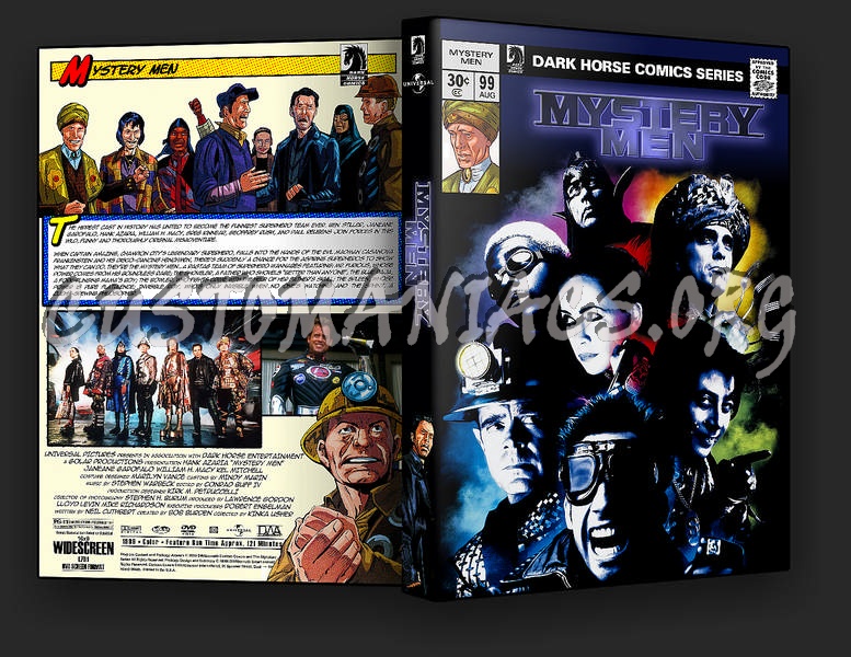 Mystery Men dvd cover