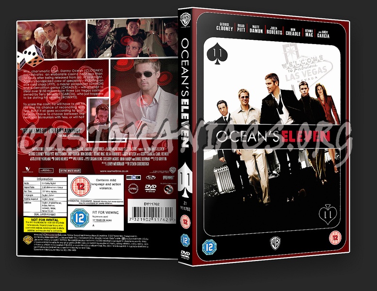 Ocean's 11, 12 & 13 Set dvd cover