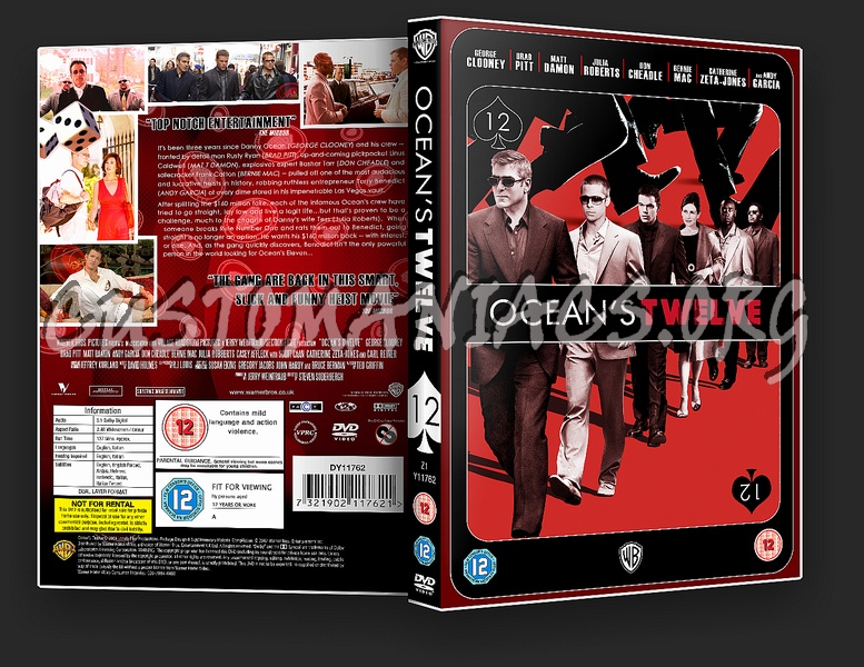 Ocean's 11, 12 & 13 Set dvd cover