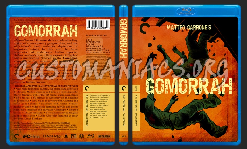 493 - Gomorrah blu-ray cover