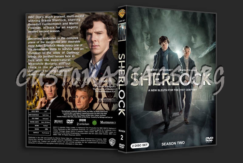 Sherlock: Season 2 dvd cover