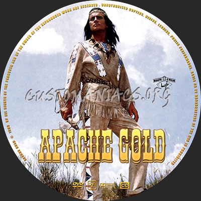 Apache Gold dvd label
