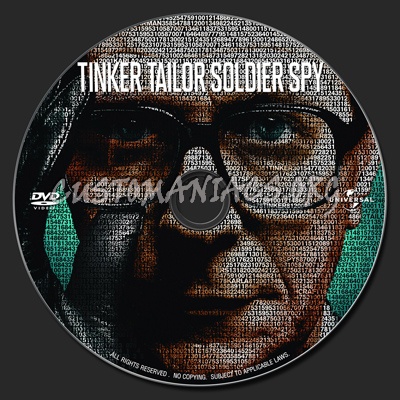 Tinker Tailor Soldier Spy dvd label