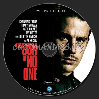 The Son Of No One blu-ray label