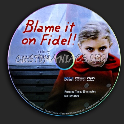 Blame it on Fidel dvd label