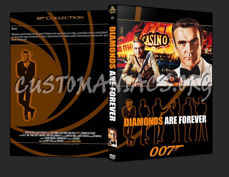 Diamonds are Forever dvd cover