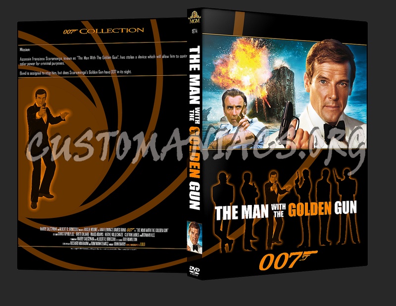 The Man with the Golden Gun dvd cover