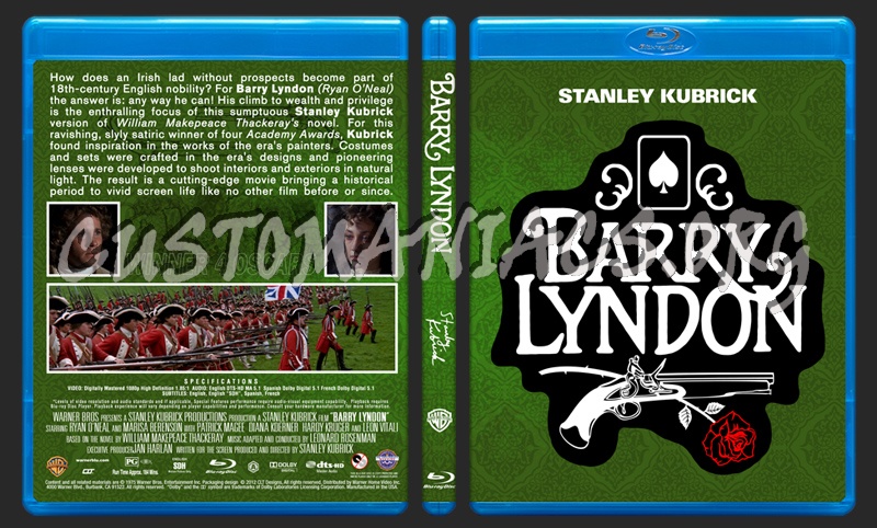 Barry Lyndon blu-ray cover