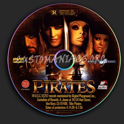 Pirates dvd label