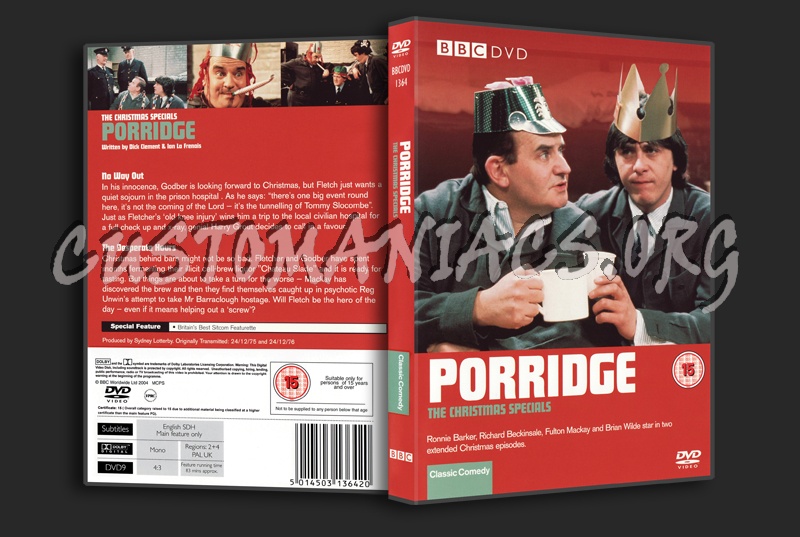 Porridge The Christmas Special dvd cover