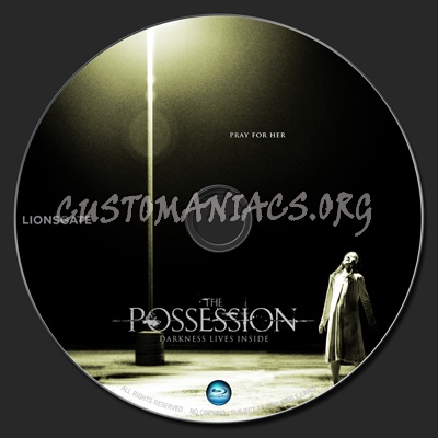 The Possession blu-ray label