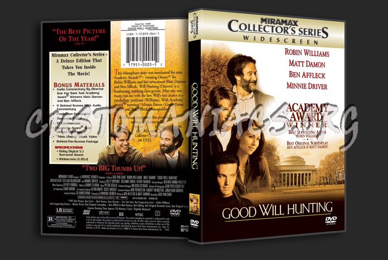 Good Will Hunting dvd cover