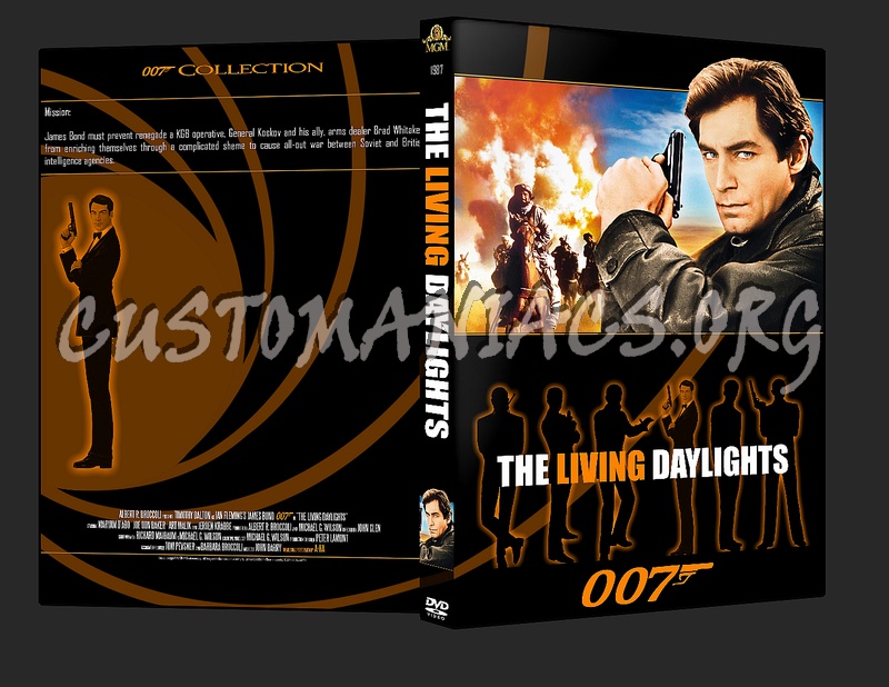 The Living Daylights dvd cover