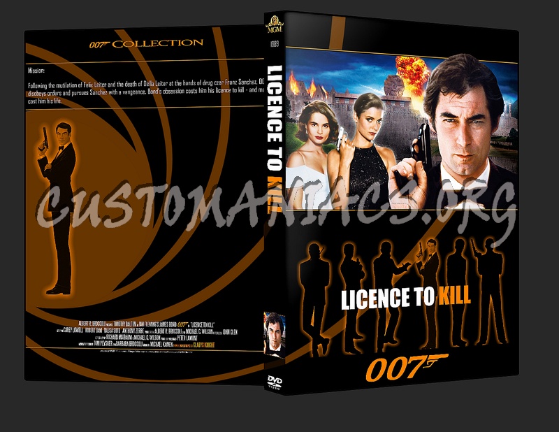 Licence to Kill dvd cover