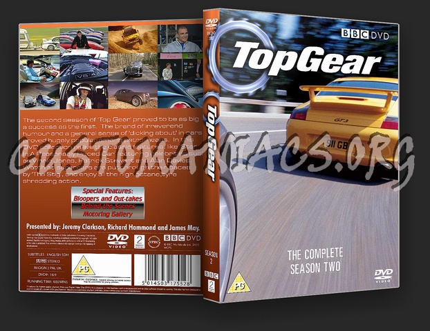 Top Gear Season Two dvd cover