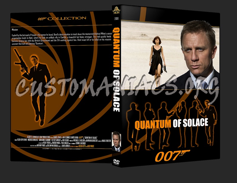 Quantum of Solace dvd cover