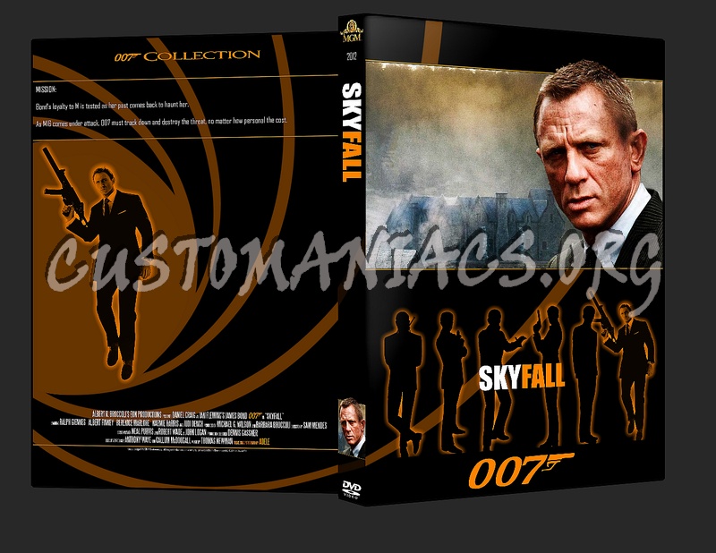 Skyfall dvd cover