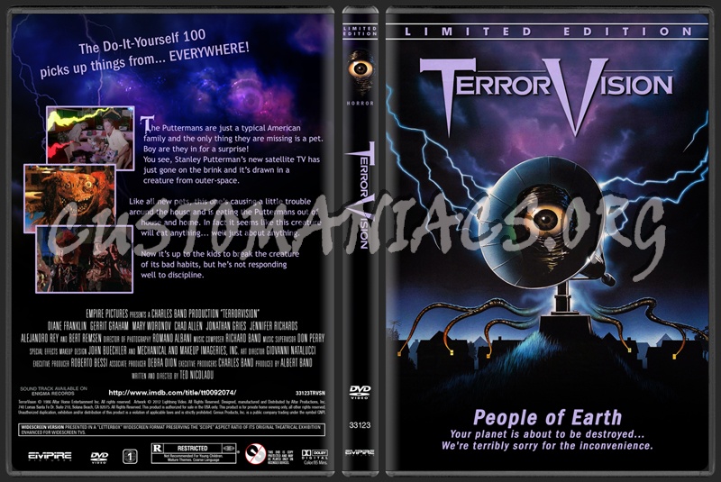 TerrorVision dvd cover