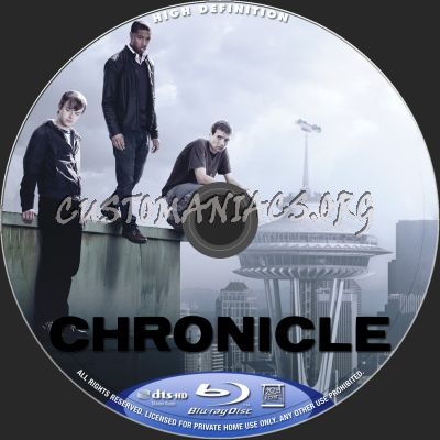 Chronicle blu-ray label