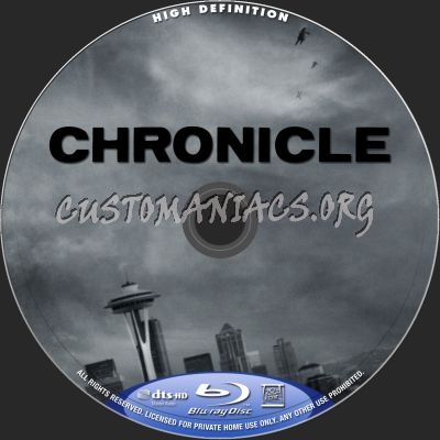 Chronicle blu-ray label