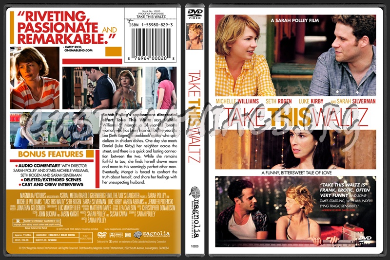 Take This Waltz dvd cover