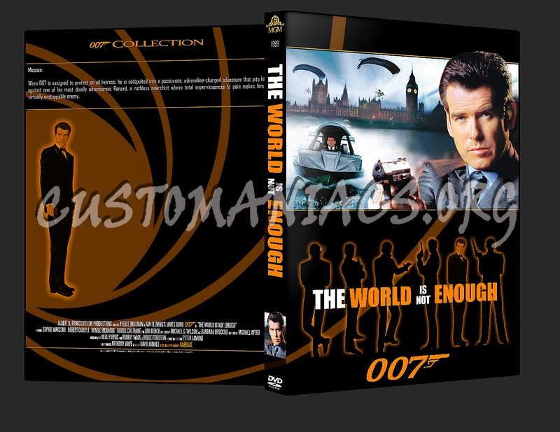 The World is not Enough dvd cover