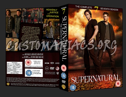 Supernatural Season 7 dvd cover