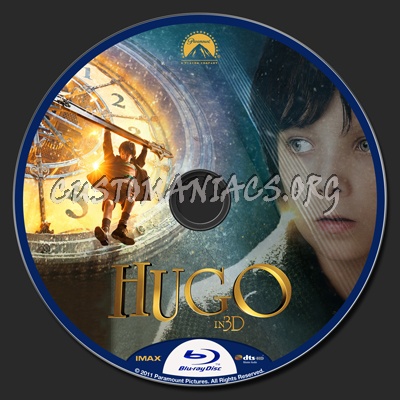 Hugo blu-ray label