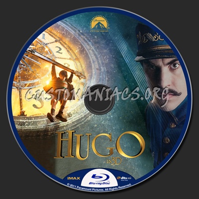 Hugo blu-ray label