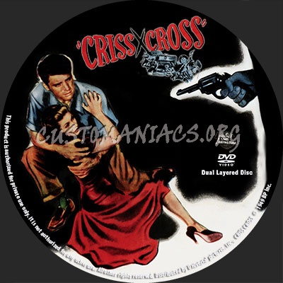 Criss Cross dvd label