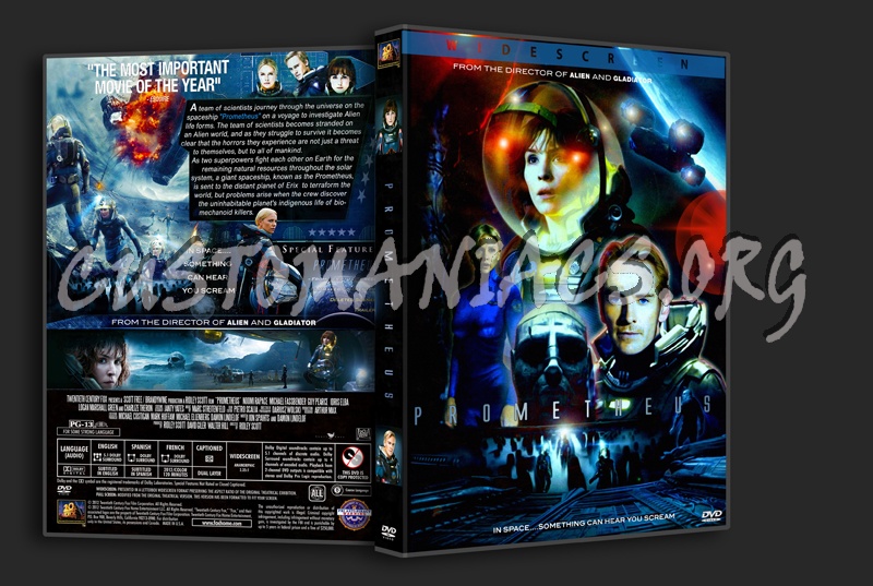 Prometheus dvd cover