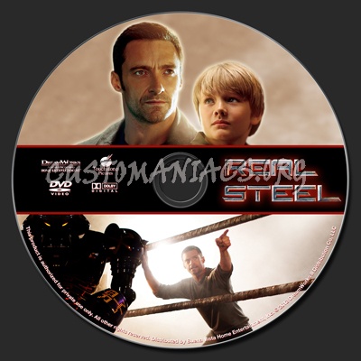 Real Steel dvd label